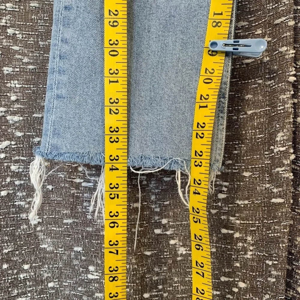 Citizens of Humanity  JOLENE High Rise Jeans Distressed Button Fly Women's 25‎